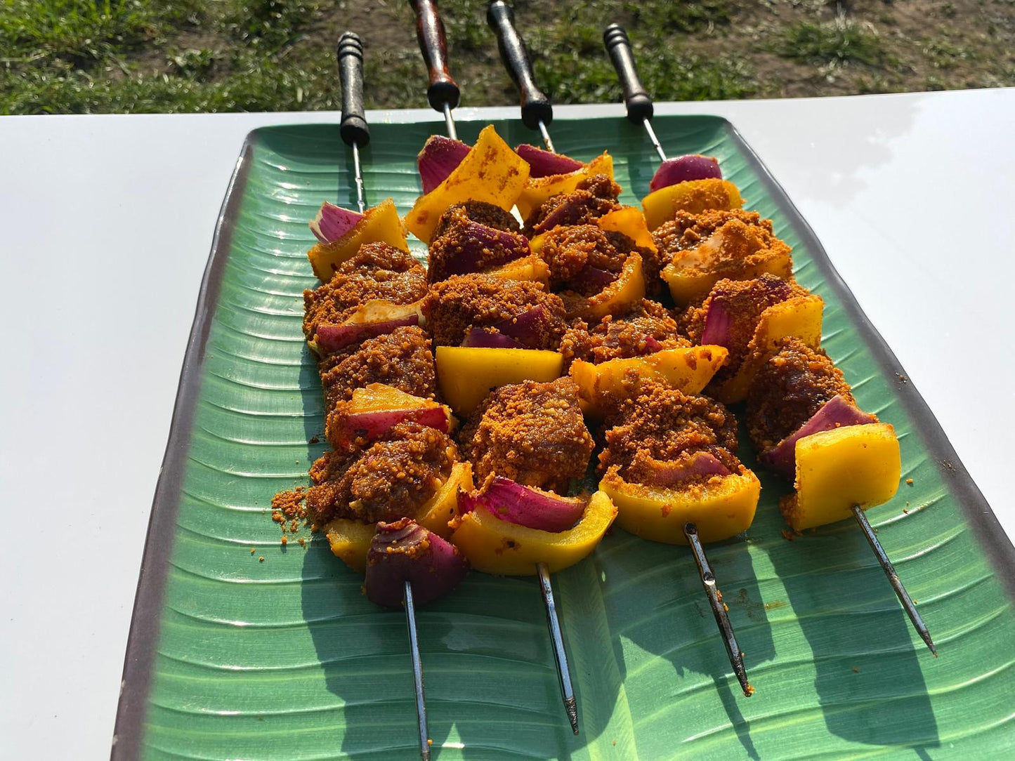 Chichinga ( Peanut based Suya Kebab rub) Africa’s answer to Shish Kebab. 125g e