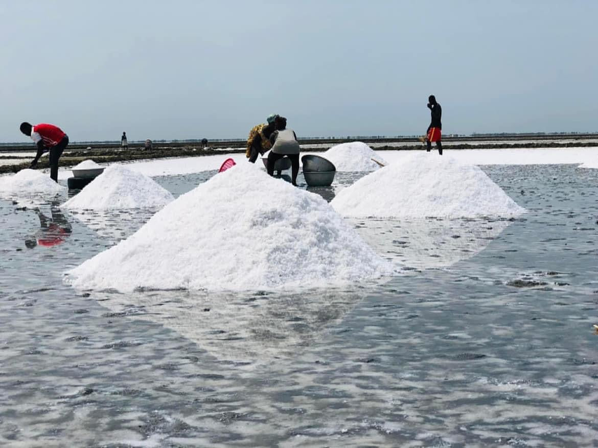 Organic Ghana Sea Salt (Ada Salt) 1 Kg