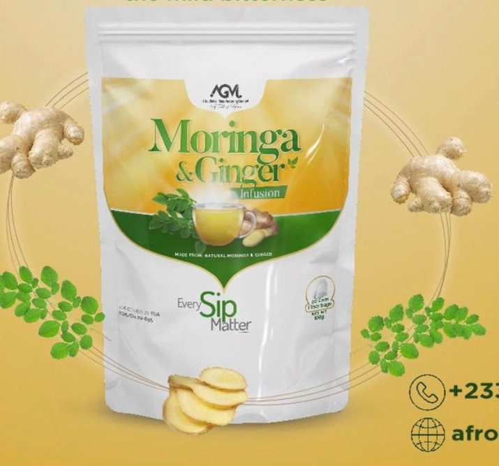 Moringa & Ginger Tea 100g