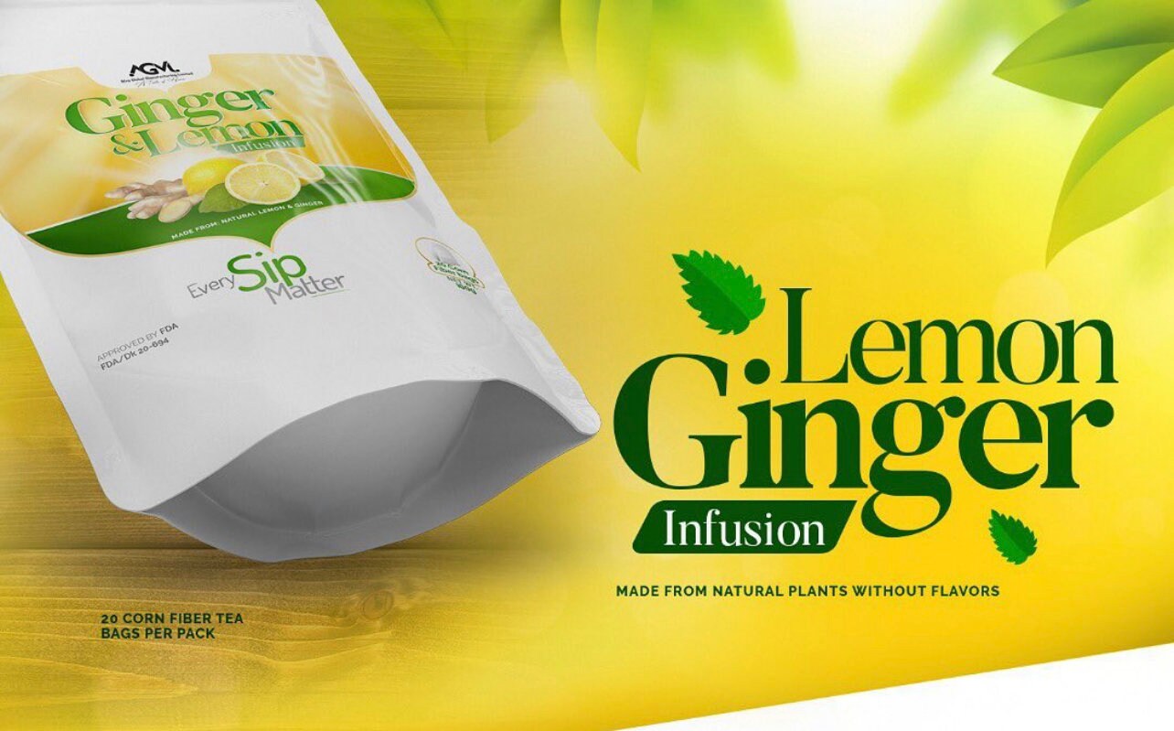 Ginger & Lemon Tea 100g