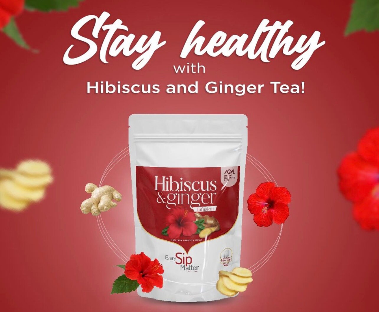 Hibiscus Ginger Tea 100g