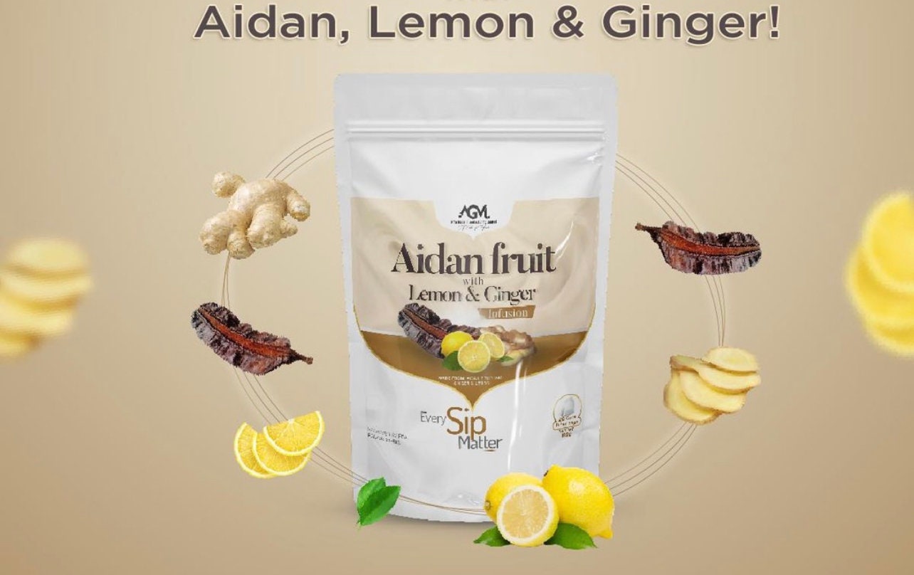 Aidan Fruit Lemon & Ginger Tea 100g