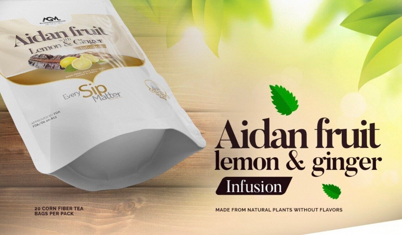 Aidan Fruit Ginger & Lemon Tea 100g