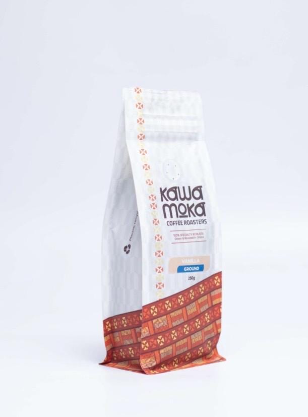 Kawa Moka Vanilla Roast African Coffee (Ground ) 250g