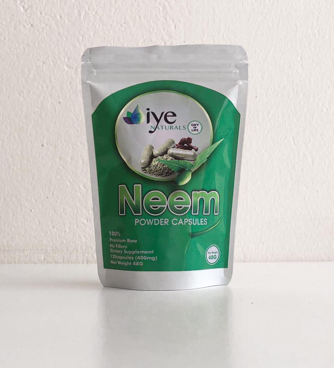 Organic Neem Leaf Capsules (120 Capsules)