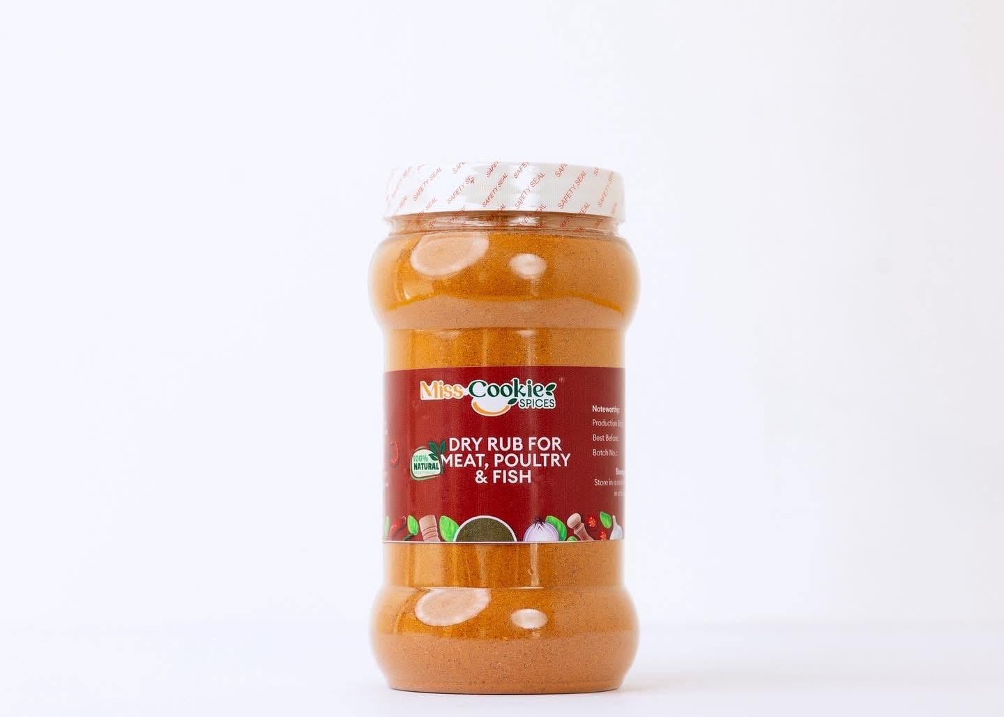 Miss Cookie Dry Rub for Meat, Poultry & Fish