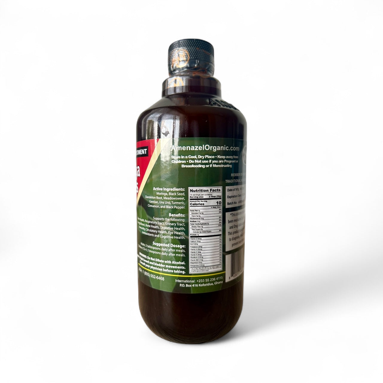 Amenazel Organic Moringa Bitters
