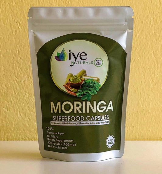 Organic Moringa  Capsules (120 Capsules)